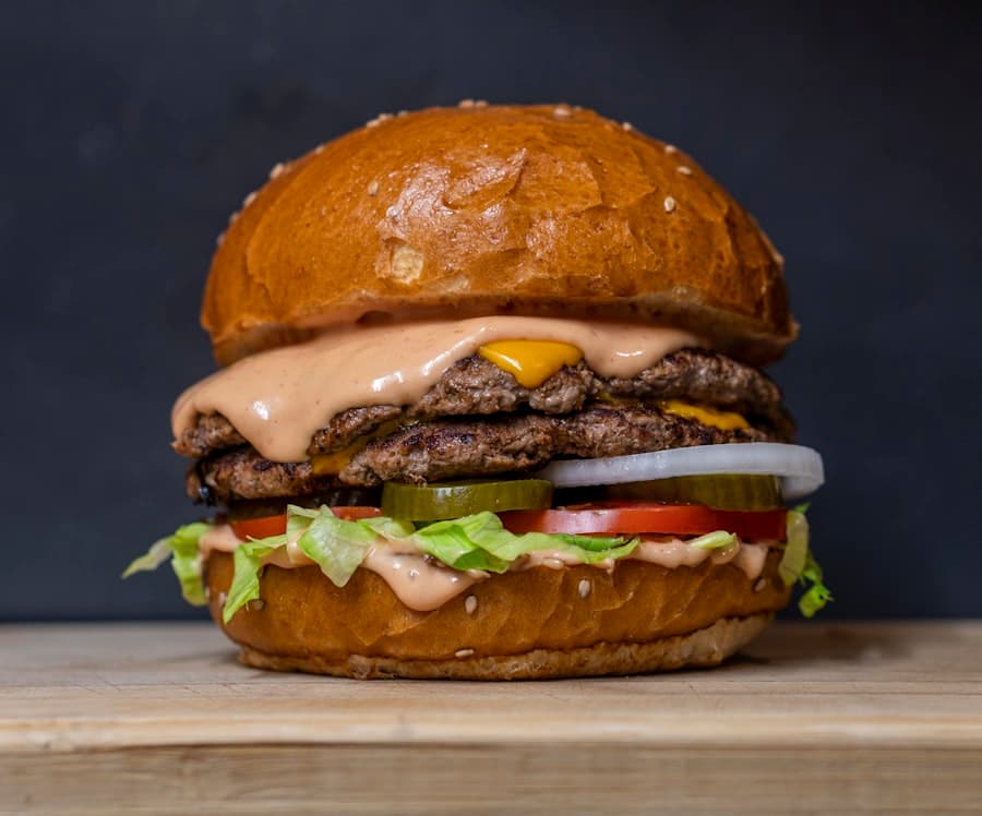 Burger-Laden – Demo-Website